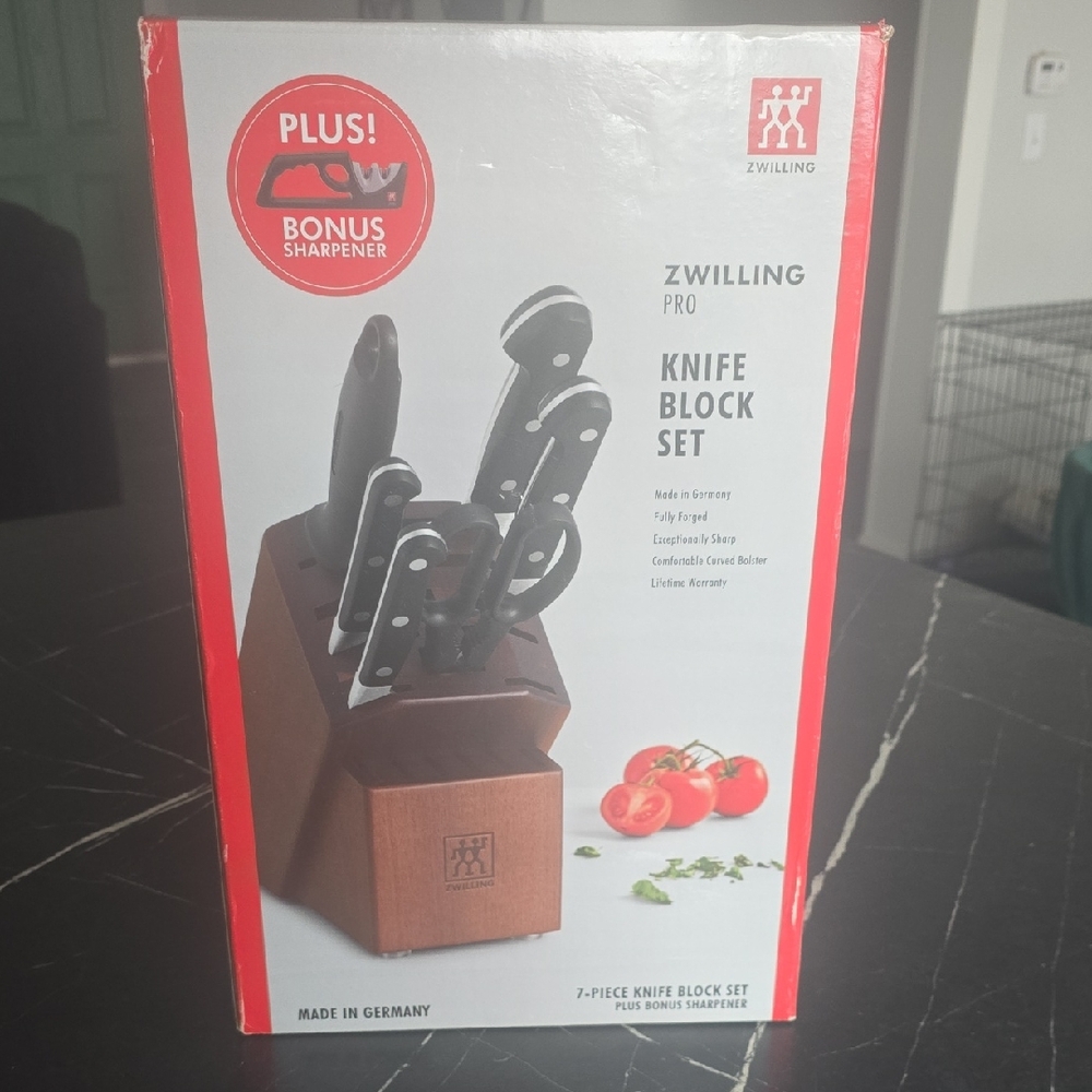 Black Precision Knife Set for Kitchen